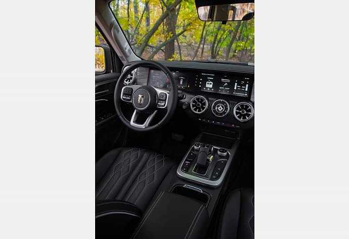 TANK 300 car interior