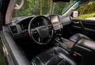 Toyota Land Cruiser car interior